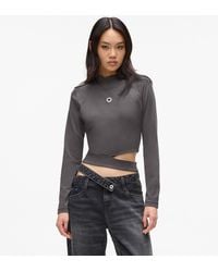 KL Jeans - Haut Avec Découpes De Style Utilitaire, Femme, Taille - Lyst