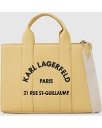 KARL LAGERFELD - Rue St-Guillaume Medium Tote Bag - Lyst
