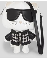 KARL LAGERFELD - Ikon Choupette Crossbody Bag - Lyst