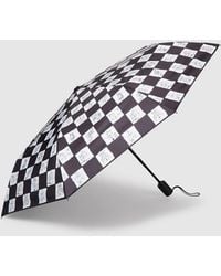 KARL LAGERFELD - K/Ballet Checked Small Umbrella, Multicoloured - Lyst