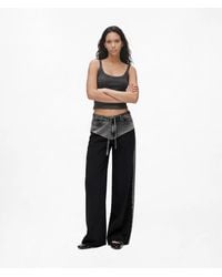 KL Jeans - Denim-Waist Tailored Pants - Lyst