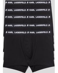 Karl Lagerfeld - Boxershorts Mit Logo – 5Er-Set, Herren, Größe - Lyst