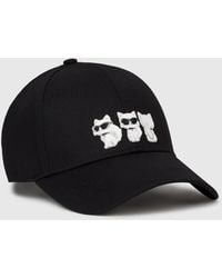 KARL LAGERFELD - Ikon Choupette Cap - Lyst