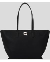 Karl Lagerfeld - Ikon Pebble Tote-Bag, Frau, Größe - Lyst