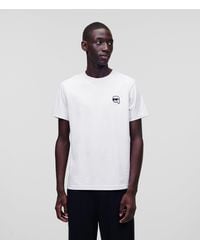 KARL LAGERFELD - Ikon Patch T-Shirt - Lyst