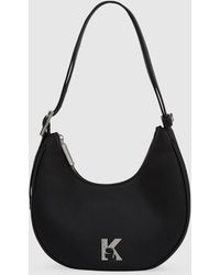 KL Jeans - Twin Strap Moon Bag - Lyst