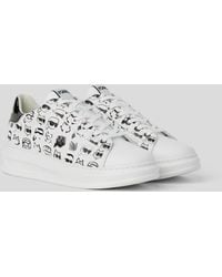 Karl Lagerfeld - Ikon Nft Kapri Sneakers Mit Graffiti, Frau, Größe - Lyst