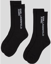 KL Jeans - Logo Socks – 2-Pack - Lyst