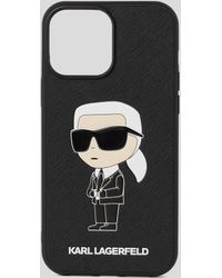 Karl Lagerfeld - Coque K/ikonik Karl Pour Iphone 14 Pro - Lyst