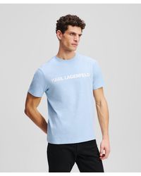 KARL LAGERFELD - Logo T-Shirt - Lyst