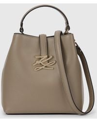 KARL LAGERFELD - K/Autograph Drop Small Bucket Bag - Lyst