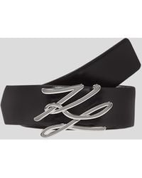 Karl Lagerfeld - K/autograph Reversible Belt - Lyst