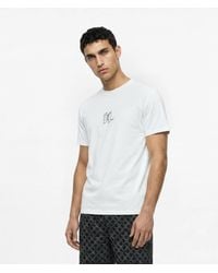 KARL LAGERFELD - Monogram Pajama T-Shirt - Lyst