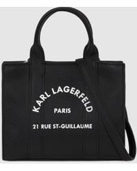 Karl Lagerfeld - Rue St-Guillaume Mini-Tote Bag - Lyst