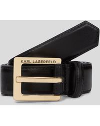 KARL LAGERFELD - K/Essential Belt - Lyst