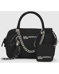 KL Jeans - Charms Top-Handle Crossbody Bag - Lyst
