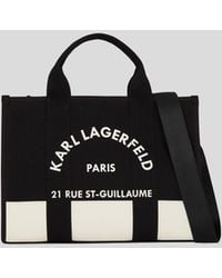 KARL LAGERFELD - Rue St-Guillaume Medium Tote Bag - Lyst