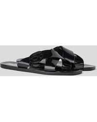 KARL LAGERFELD - Ikon Nft Kross Sandals - Lyst