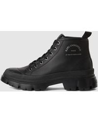 KARL LAGERFELD - Trekka Maison Boots - Lyst