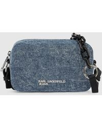 KL Jeans - Denim Chain Camera Bag - Lyst