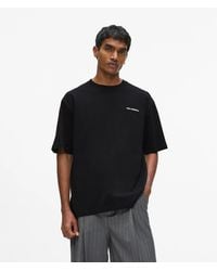 KARL LAGERFELD - Rue St-Guillaume Relaxed T-Shirt - Lyst
