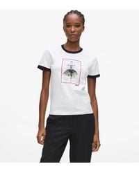 KARL LAGERFELD - Le Ballet Slim-Fit T-Shirt - Lyst