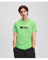 KL Jeans - T-Shirt Slim Avec Logo, Homme, Taille - Lyst