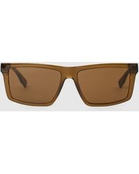 KARL LAGERFELD - Logo Rectangular Sunglasses - Lyst