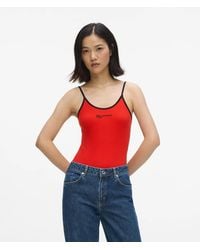KL Jeans - Ribbed Bodysuit - Lyst