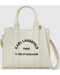 KARL LAGERFELD - Rue St-Guillaume Mini Tote Bag - Lyst