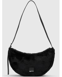 KL Jeans - Box Logo Furry Slingbag - Lyst