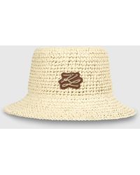 KARL LAGERFELD - K/Autograph Crochet Bucket Hat - Lyst