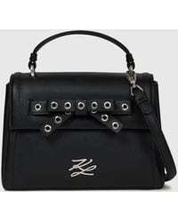 KARL LAGERFELD - K/Autograph Small Bow Top Handle Bag - Lyst