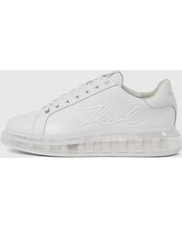 KARL LAGERFELD - Kapri Kushion Signia Shine Sneakers - Lyst