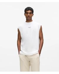 KARL LAGERFELD - Tank Top - Lyst