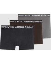 KARL LAGERFELD - Logo Trunks – 3-Pack - Lyst