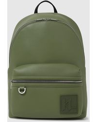 KARL LAGERFELD - Sac À Dos Avec Écusson Monogram, Homme, Taille - Lyst