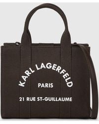 KARL LAGERFELD - Rue St-Guillaume Mini Tote Bag - Lyst
