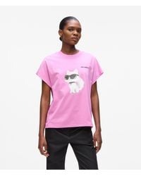 Karl Lagerfeld - , Woman, Pink, Size: L - Lyst