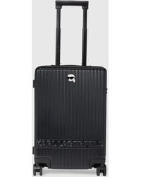 KARL LAGERFELD - Ikon Hard-Shell Trolley Case - Lyst
