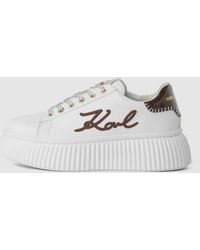 KARL LAGERFELD - Kreeper Cornelly Sneakers - Lyst