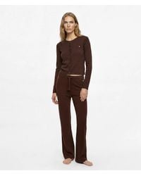 KARL LAGERFELD - Autograph Cashmere Blend Loungewear Pants - Lyst