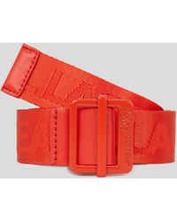 Karl Lagerfeld - Webbing Belt - Lyst