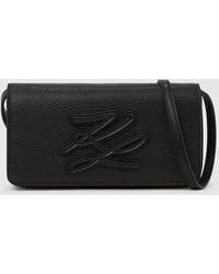 KARL LAGERFELD - K/Autograph Patch Mini Crossbody Bag - Lyst