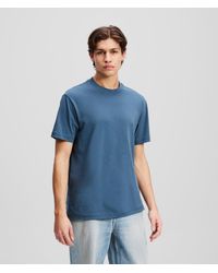 Karl Lagerfeld - Patch Logo T-shirt - Lyst