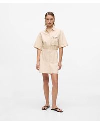 KL Jeans - Short-Sleeved Utility Dress - Lyst