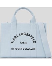 Karl Lagerfeld - Rue St-guillaume Medium Square Tote Bag - Lyst