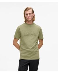 KARL LAGERFELD - T-Shirt À Logo, Homme, Taille - Lyst