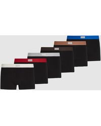 Karl Lagerfeld - Caleçons Élastiques Avec Galon À Logo – Lot De 7, Homme, Taille - Lyst