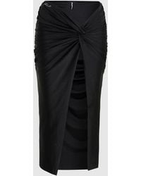 KARL LAGERFELD - Knot-Detail Pareo - Lyst